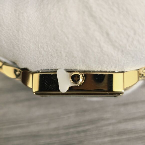 Olivia Burton Townhouse Quartz Gold-Tone Stainless Bracelet Rectangular Watch main image 10